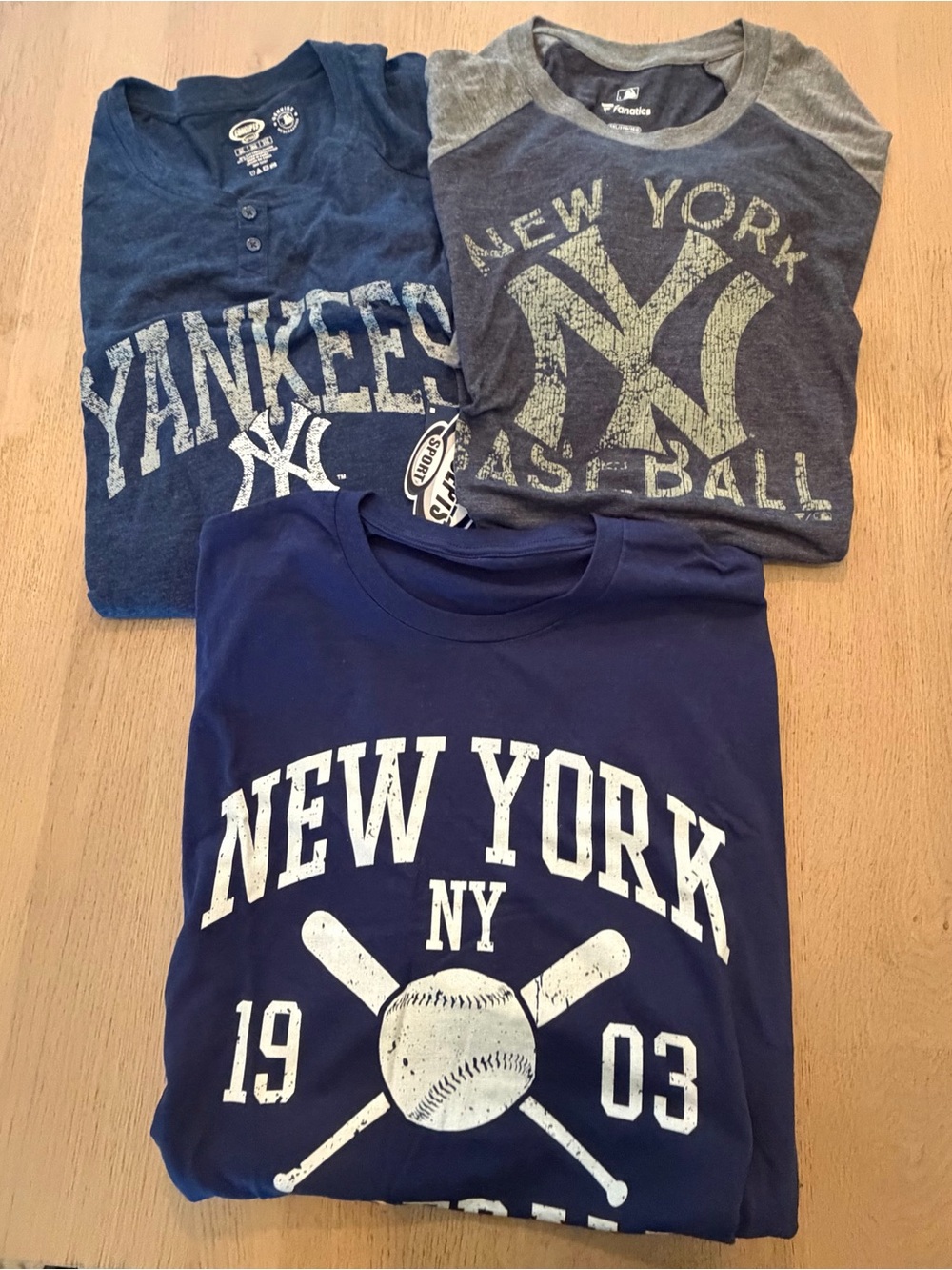 Men’s 3X New York Yankee Shirt Bundle